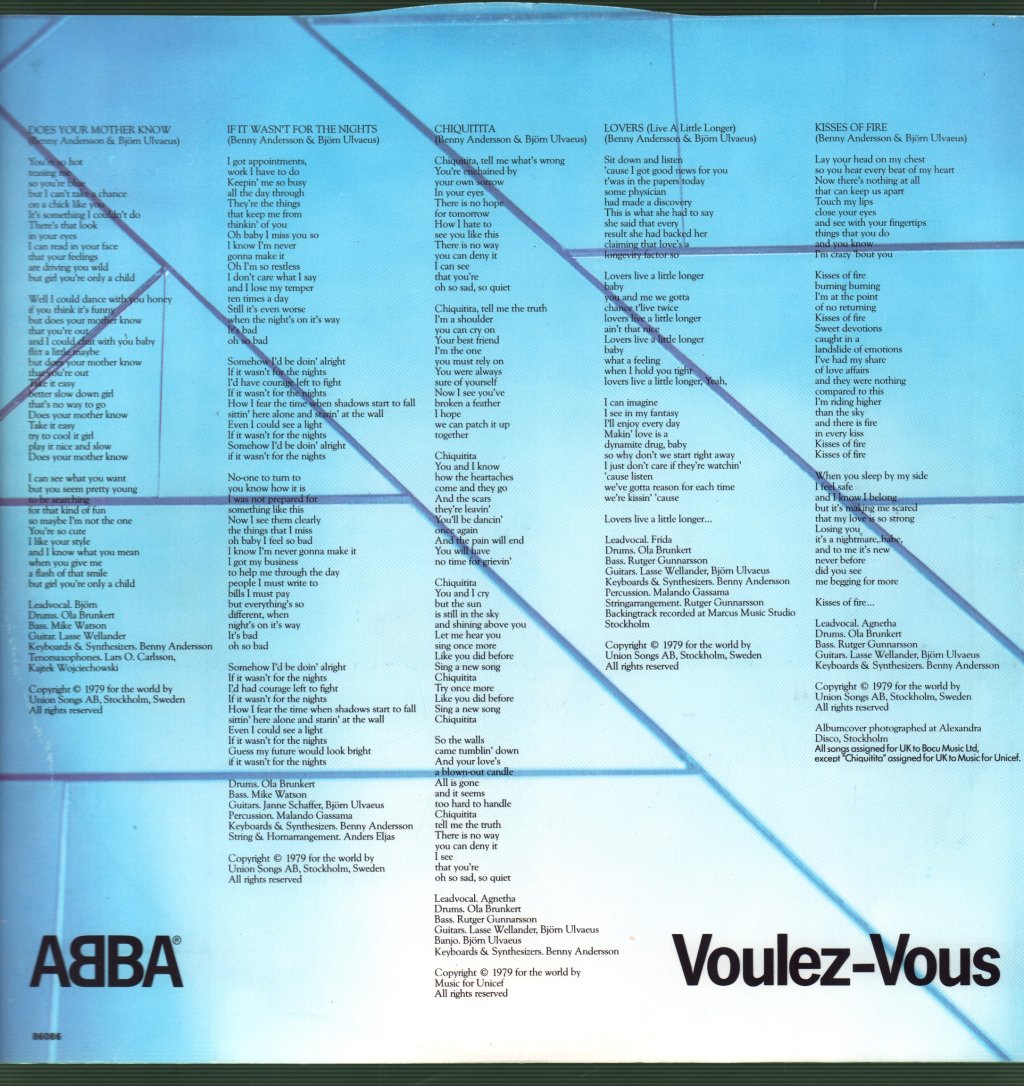ABBA - Voulez Vous - Lp