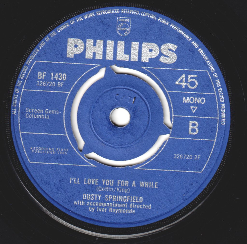 Dusty Springfield - Some Of Your Lovin' - 7 Inch