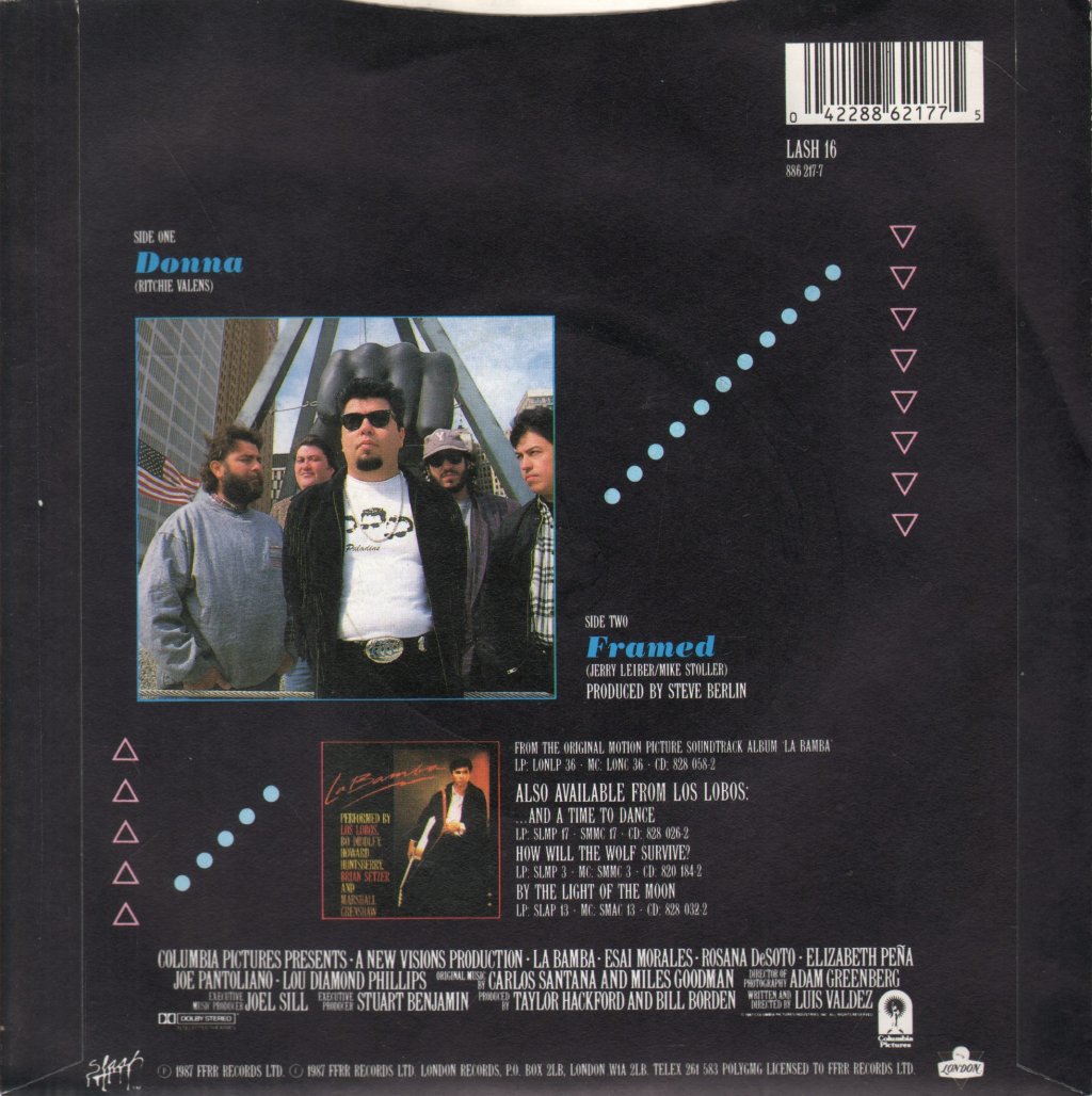 Los Lobos - Donna - 7 Inch