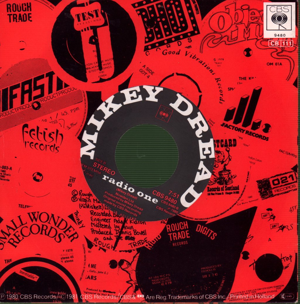 Clash - Hitsville UK - 7 Inch