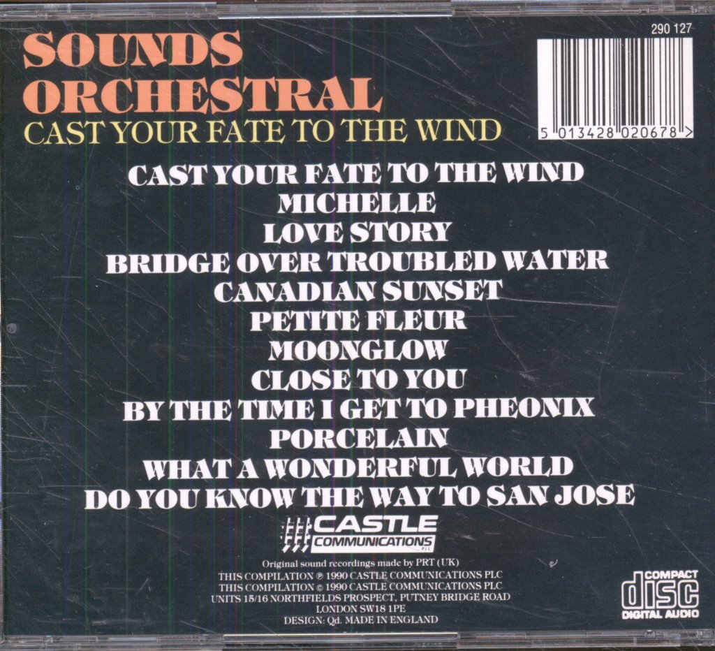Sounds Orchestral - Cast Your Fate To The Wind - Cd