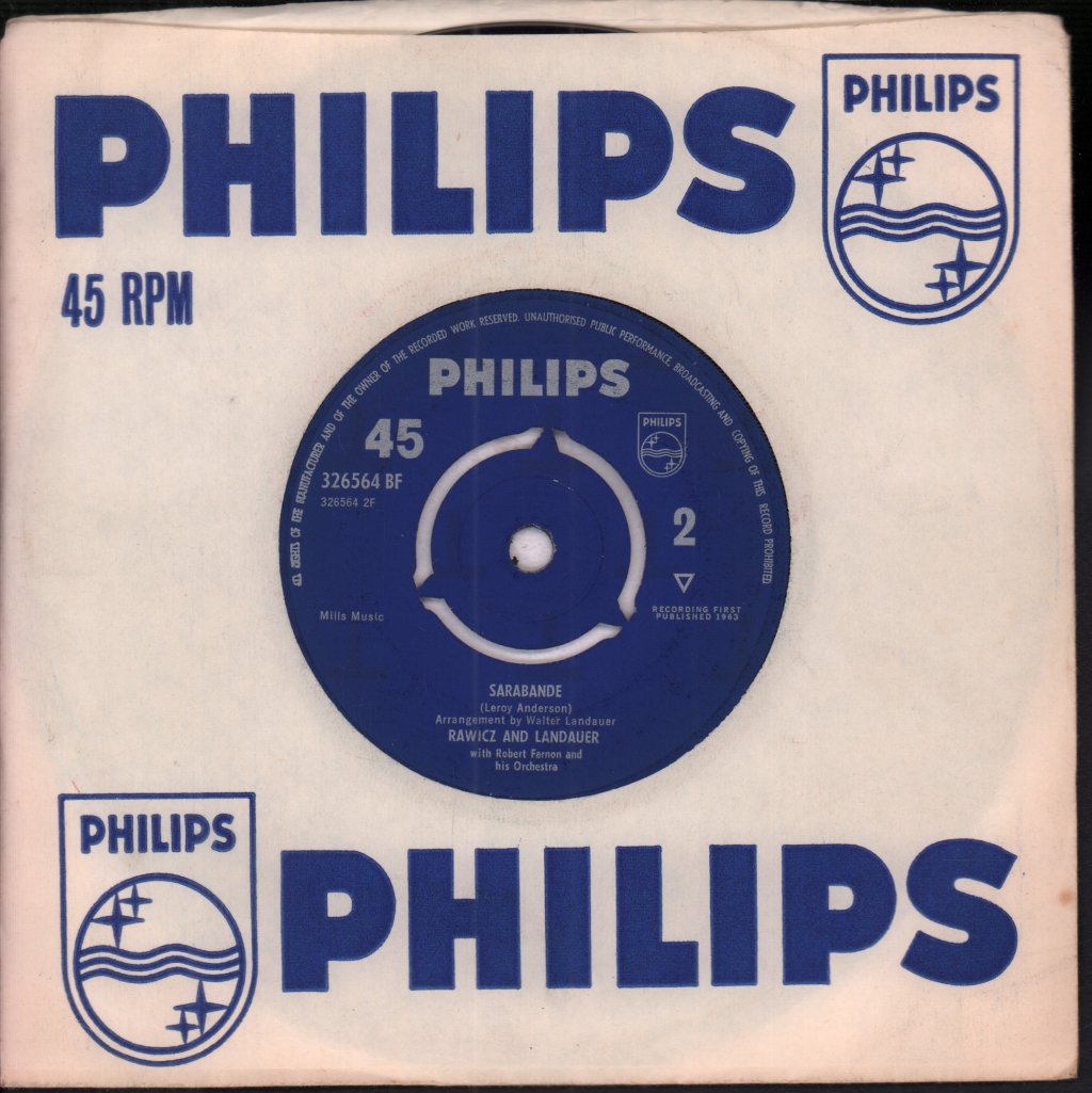Rawicz And Landauer - Lawrence Theme - 7 Inch