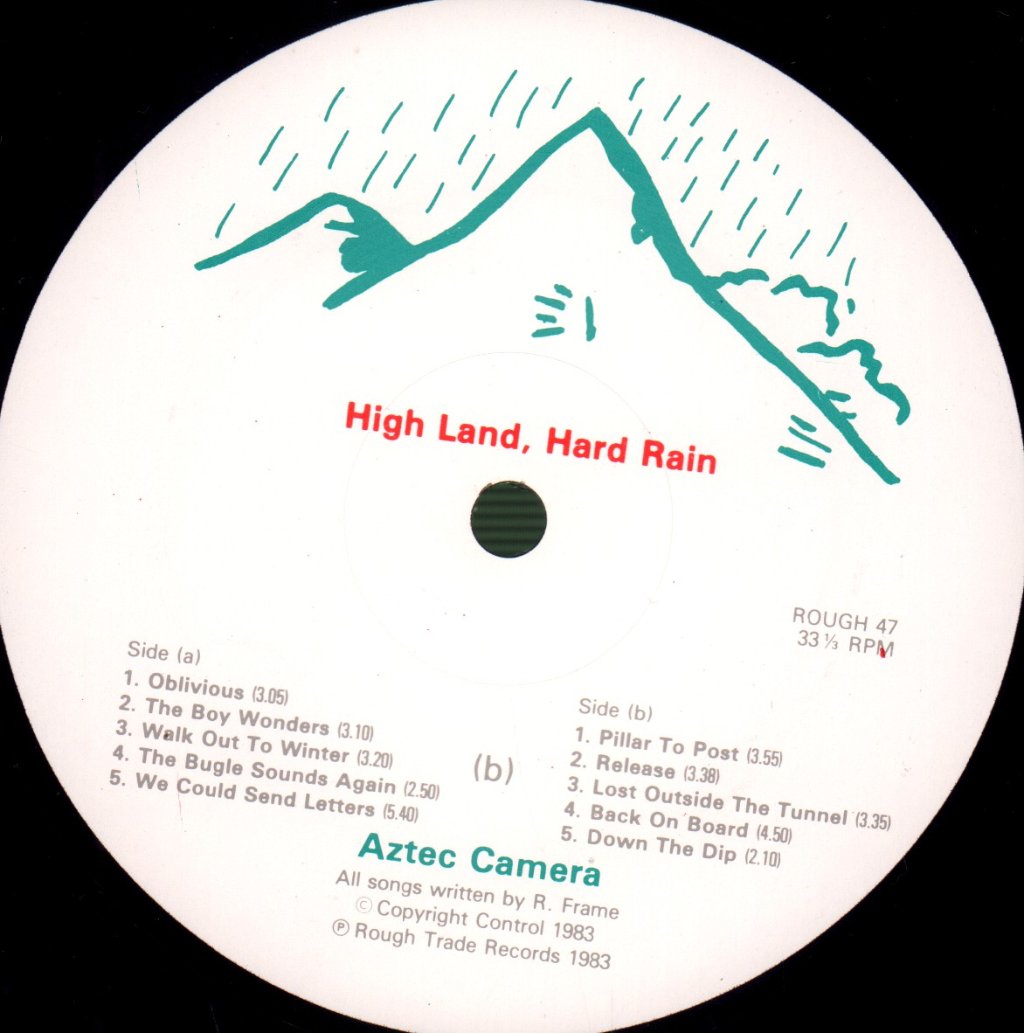 Aztec Camera - High Land Hard Rain - Lp