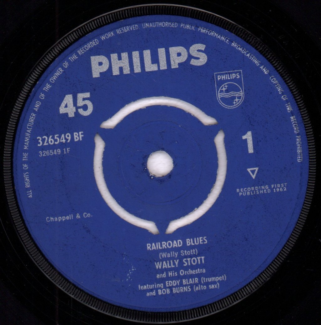 Wally Stott - Railroad Blues - 7 Inch