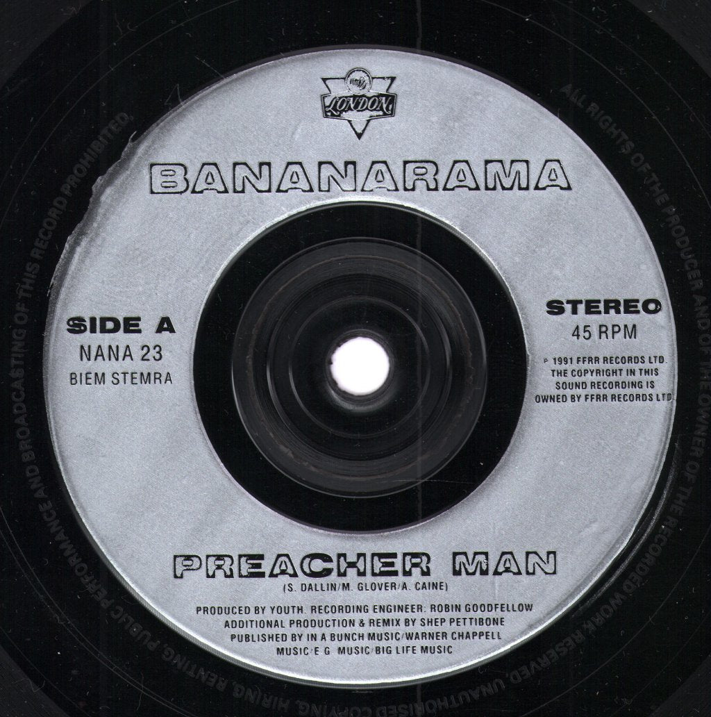 Bananarama - Preacher Man - 7 Inch