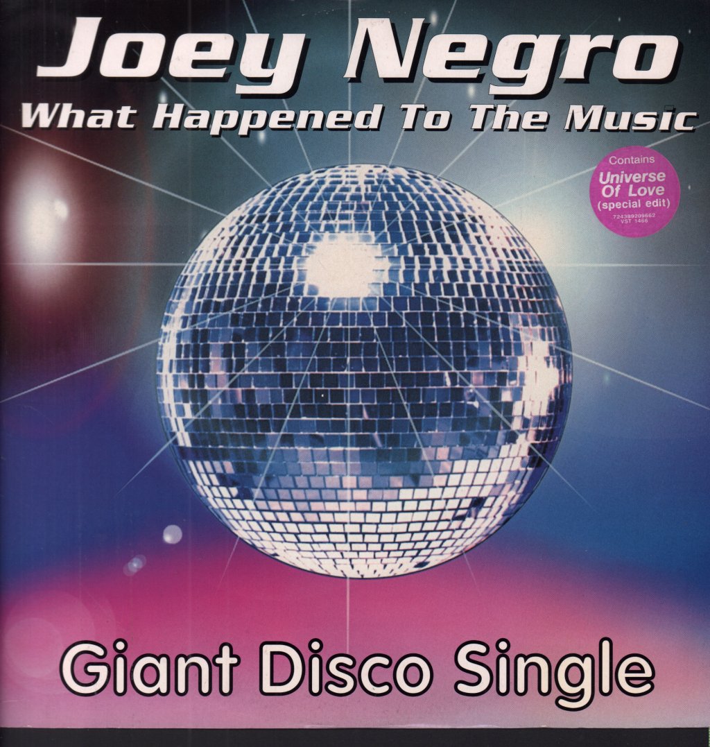 Joey Negro - What Happened To The Music - 12 Inch