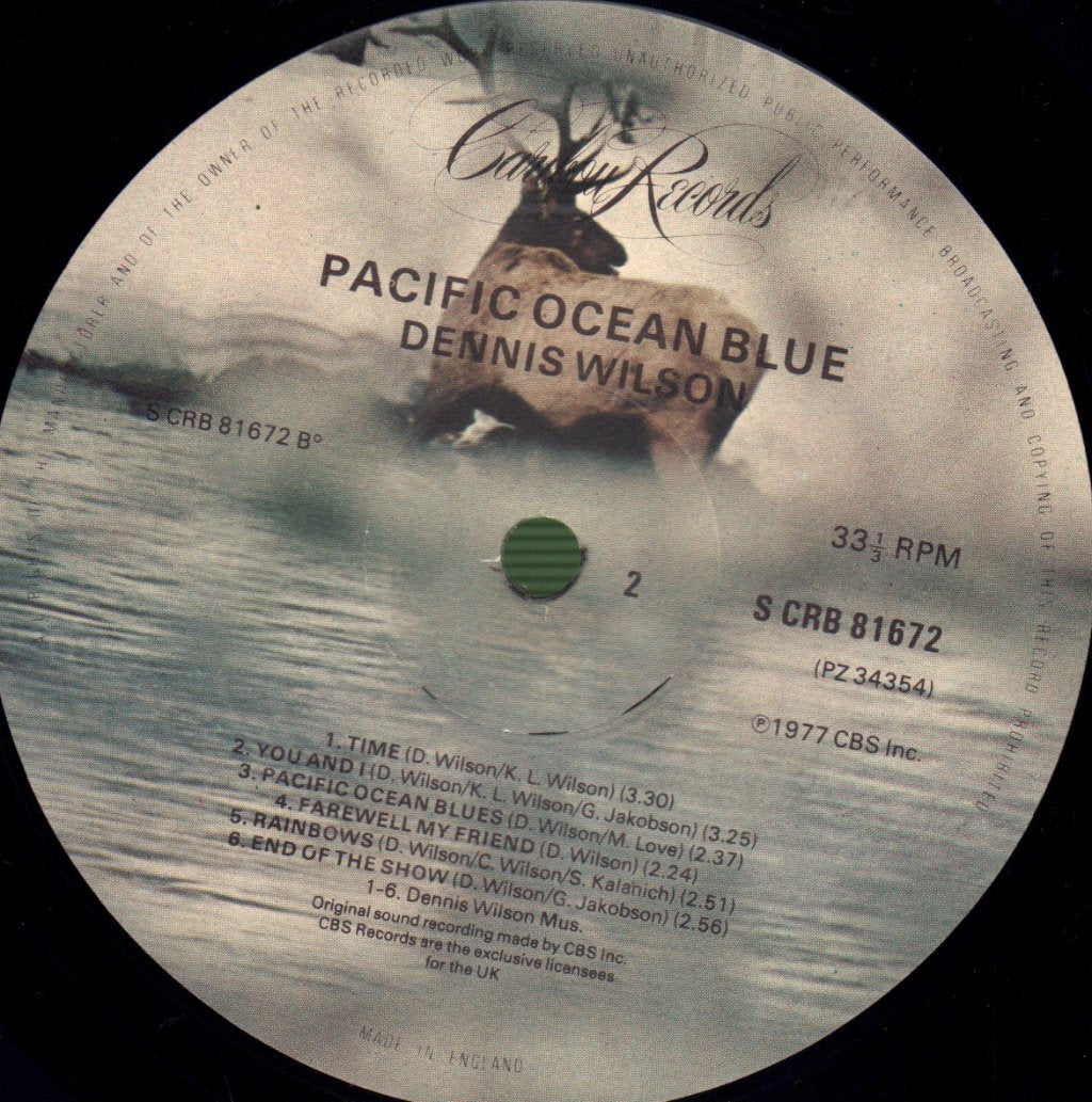 Dennis Wilson (Beach Boys) - Pacific Ocean Blue - Lp