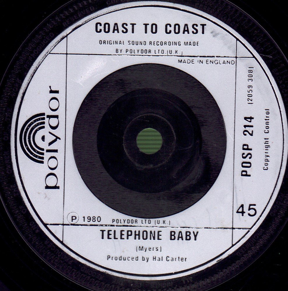 Coast To Coast (80'S Band) - Do The Hucklebuck - 7 Inch