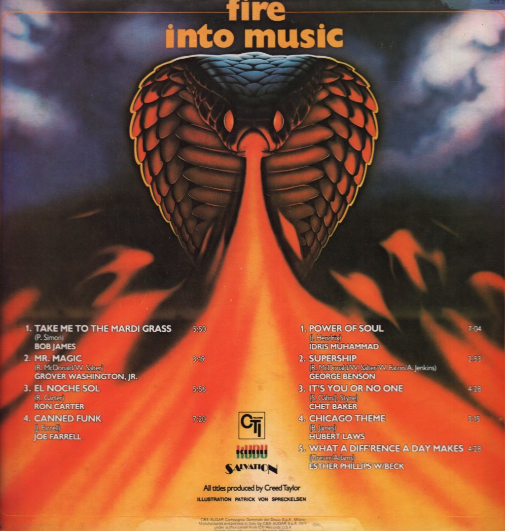 Various Artists - Fire Into Music - Lp