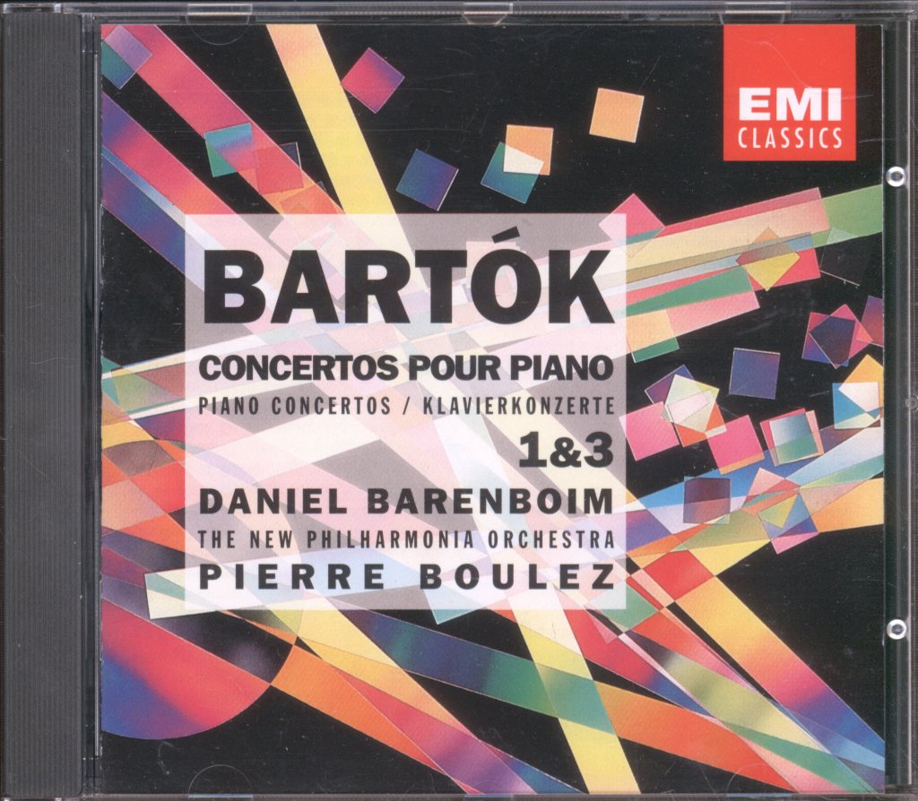 New Philharmonia Orchestra, Daniel Barenboim - Bela Bartok - Concertos Pour Piano - Cd