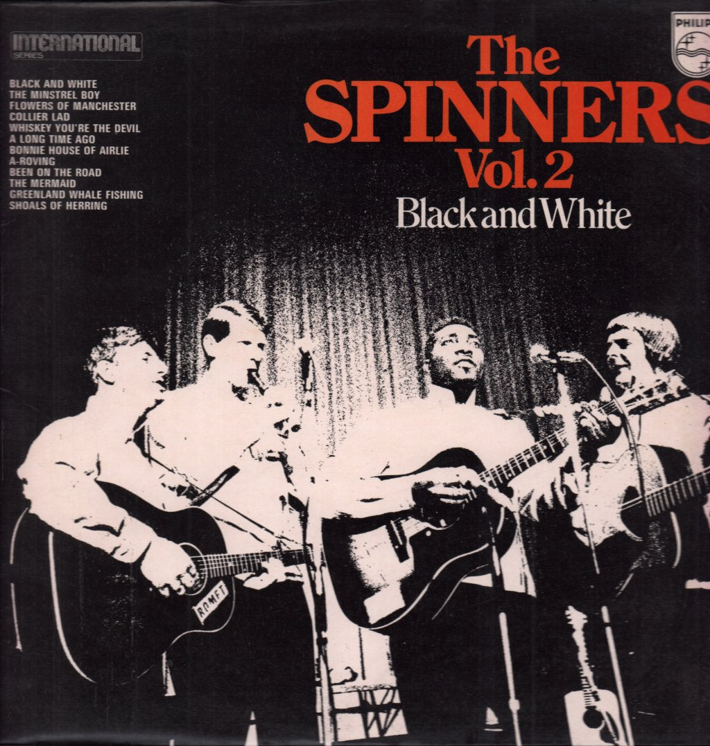 Spinners (Folk Group) - vol 2 Black And White - Lp