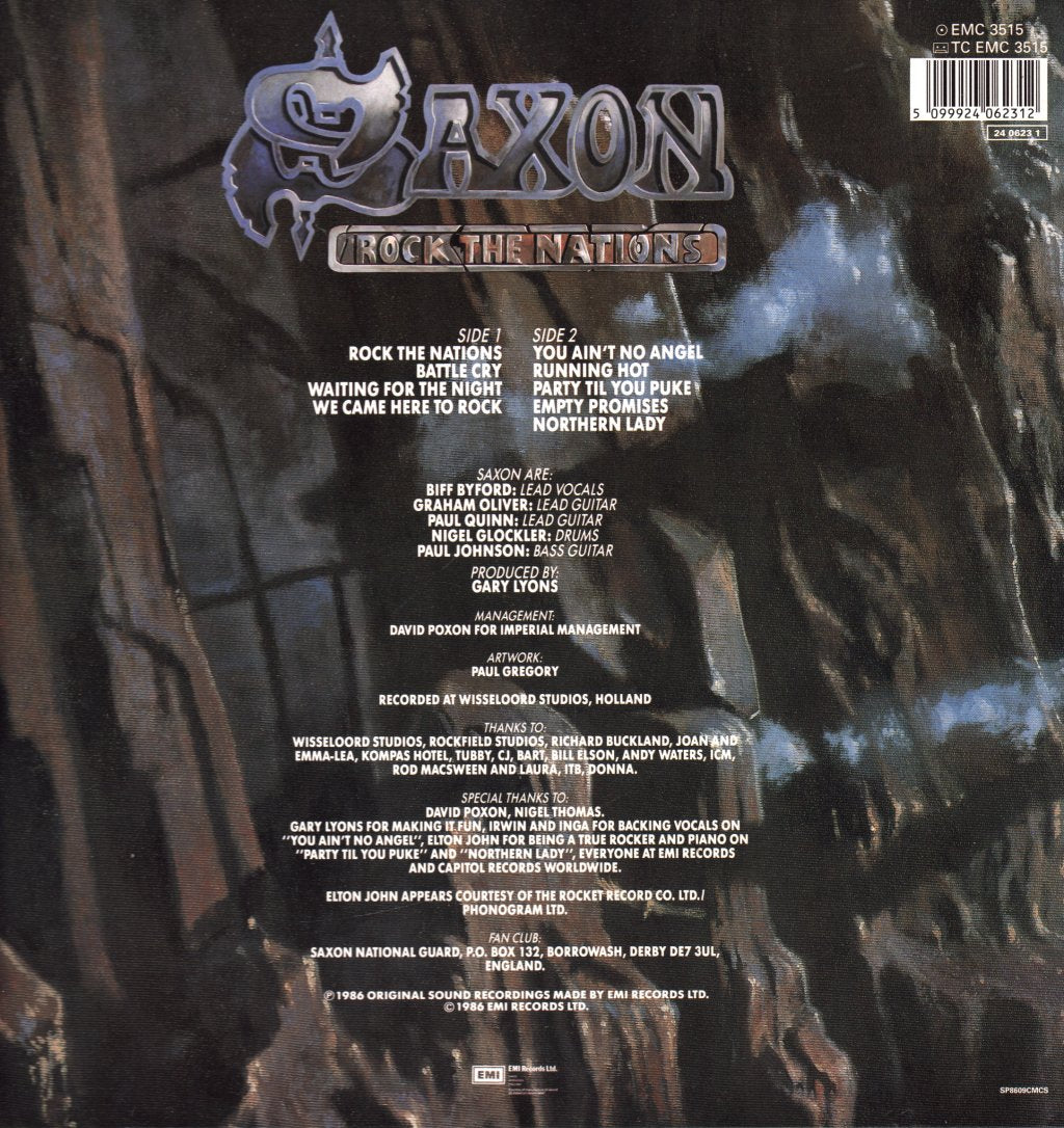 Saxon - Rock The Nations - Lp