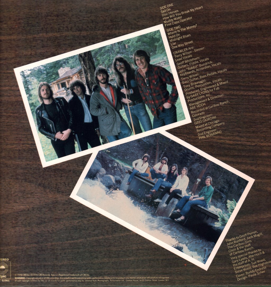 Crawler - Snake, Rattle And Roll - Lp