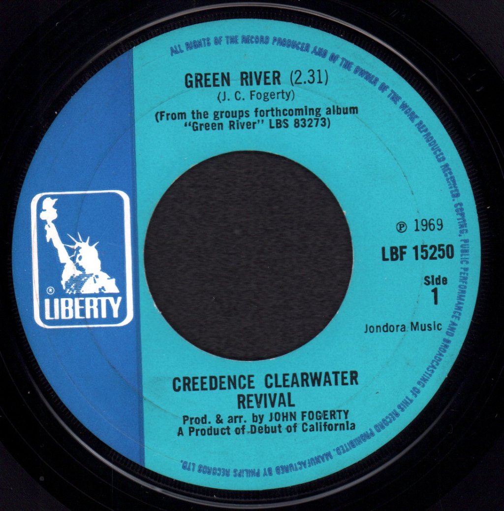Creedence Clearwater Revival - Green River - 7 Inch