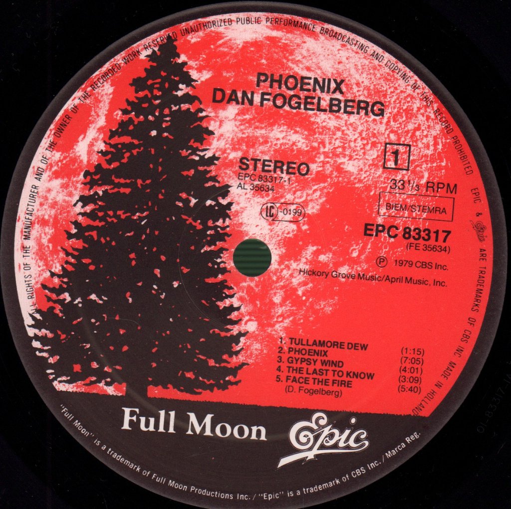 Dan Fogelberg - Phoenix - Lp
