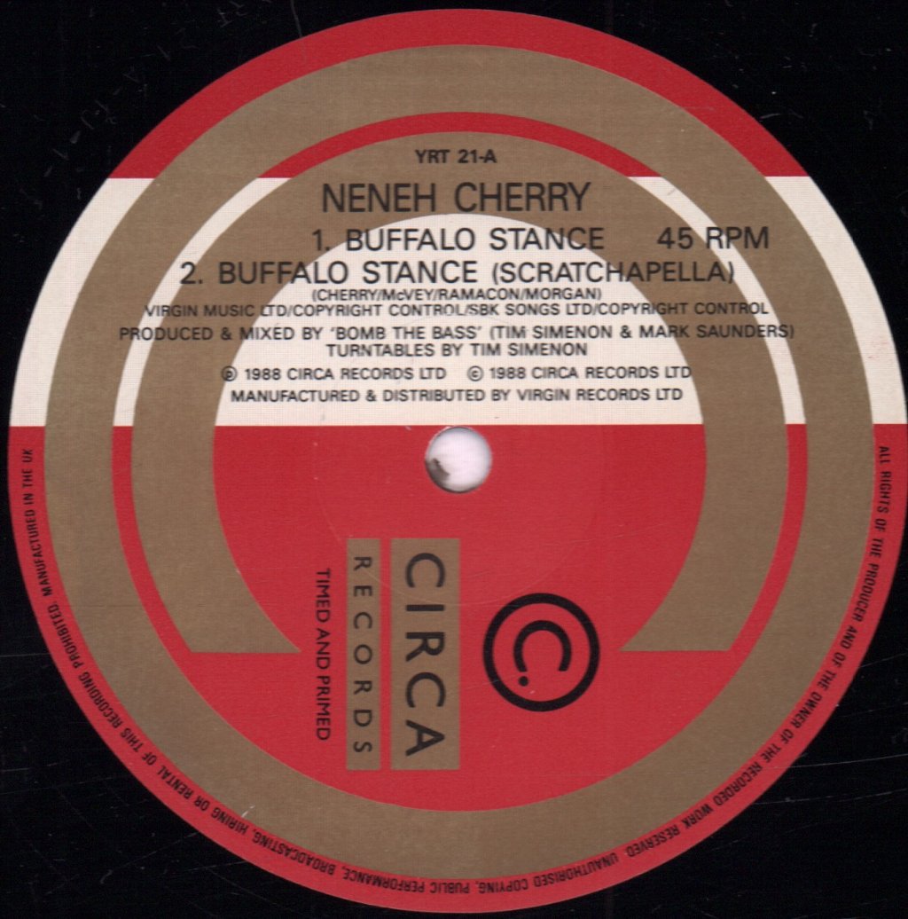Neneh Cherry - Buffalo Stance - 12 Inch