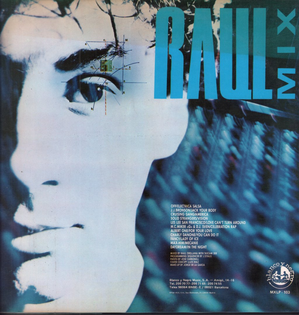 Raul Orellana - Raul Mix - Lp