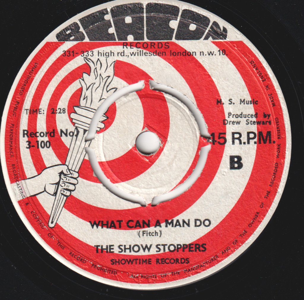 Show Stoppers - Ain't Nothing But A House Party - 7 Inch