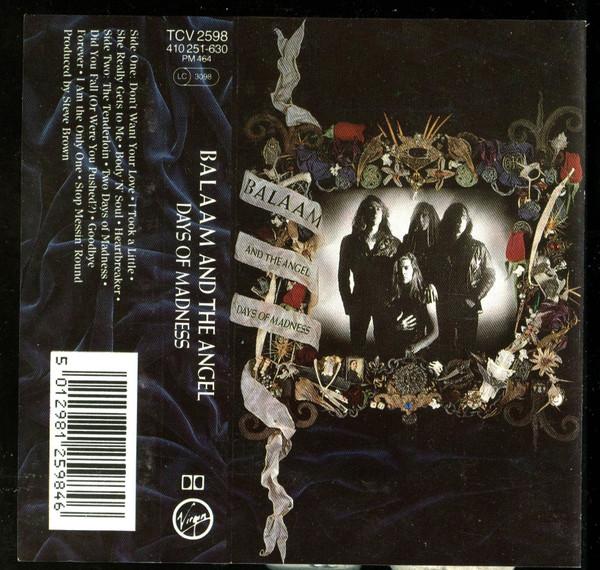 Balaam And The Angel - Days of Madness - Cassette