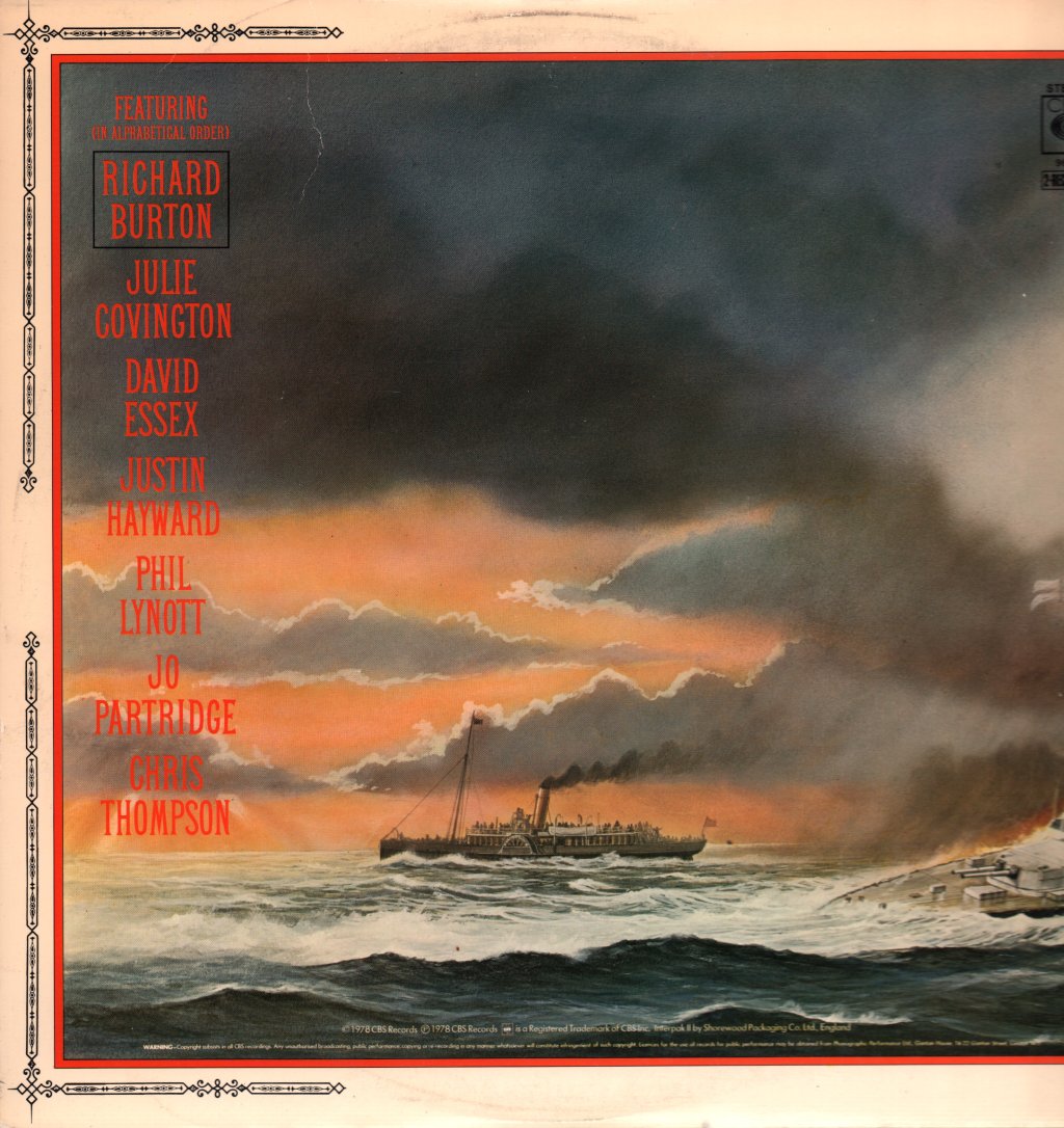 Jeff Wayne - War Of The Worlds - Double Lp
