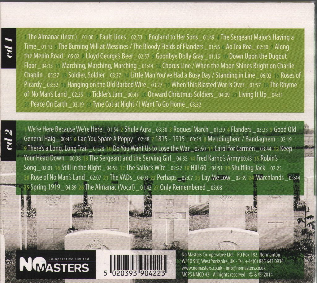 Coope Boyes & Simpson - In Flanders Fields - Cd Set