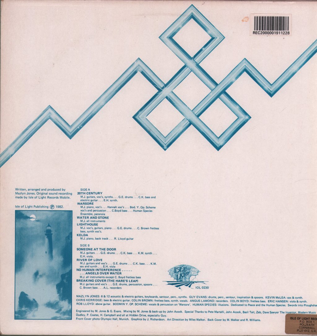 Nigel Mazlyn Jones - Breaking Cover - Lp