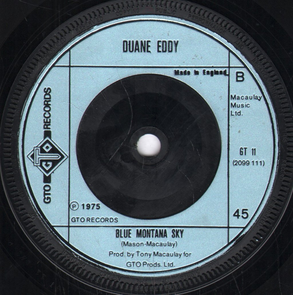 Duane Eddy And The Rebelettes - Play Me Like You Play Your Guitar - 7 Inch