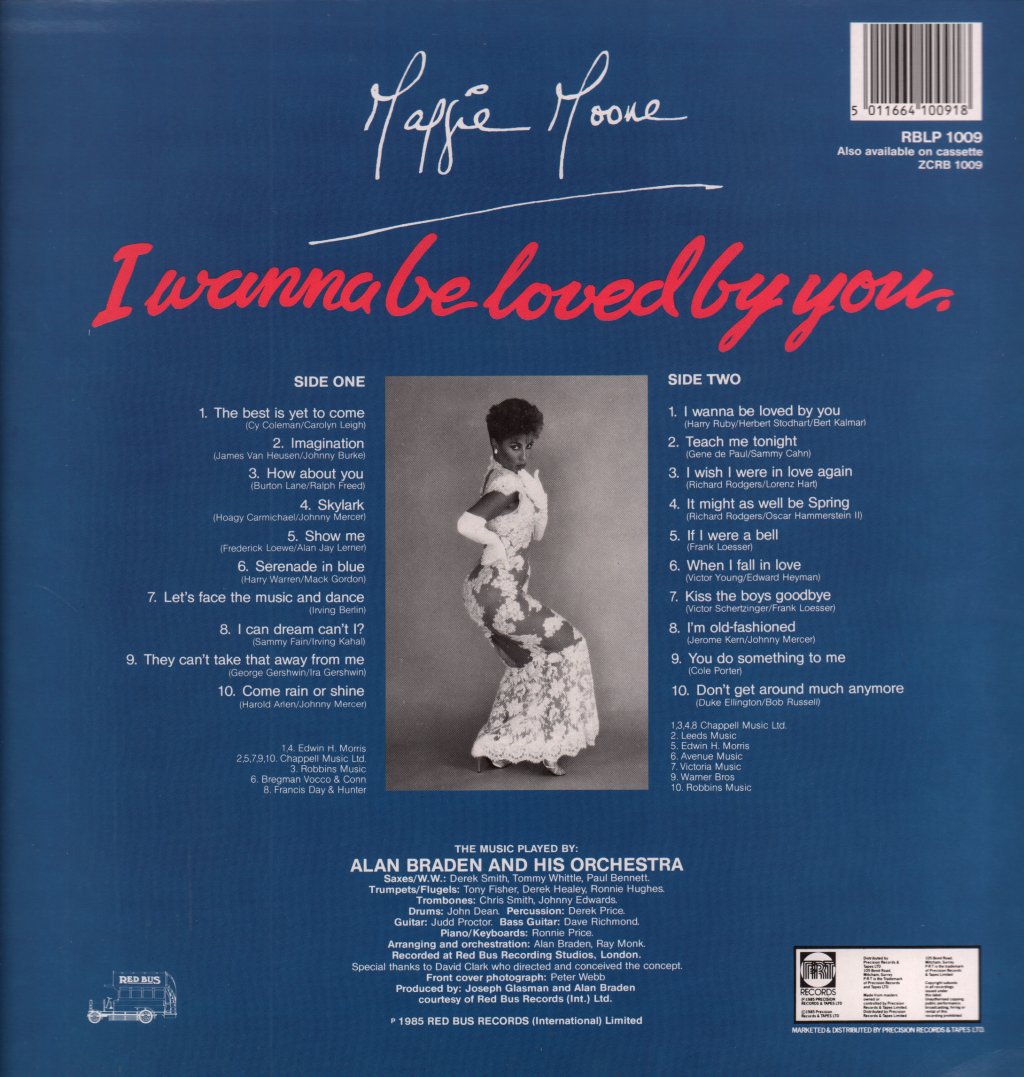Maggie Moone - I Wanna Be Loved By You - Lp