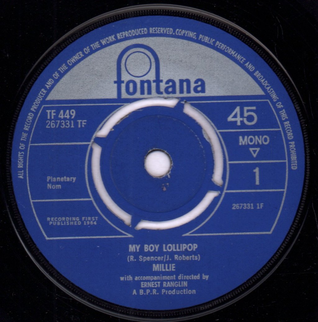 Millie - My Boy Lollipop - 7 Inch