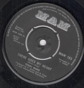 Terry Ward - There Goes My Heart - 7 Inch