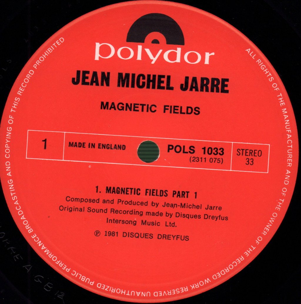 Jean-Michel Jarre - Magnetic Fields - Lp