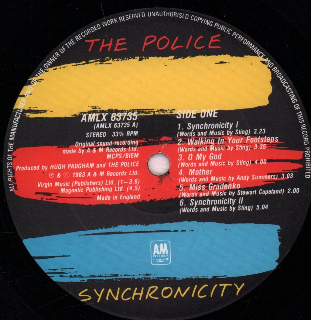Police - Synchronicity - Lp