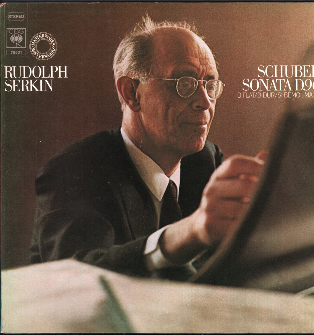 Rudolf Serkin - Schubert - Sonata D.960 B-Flat - Lp