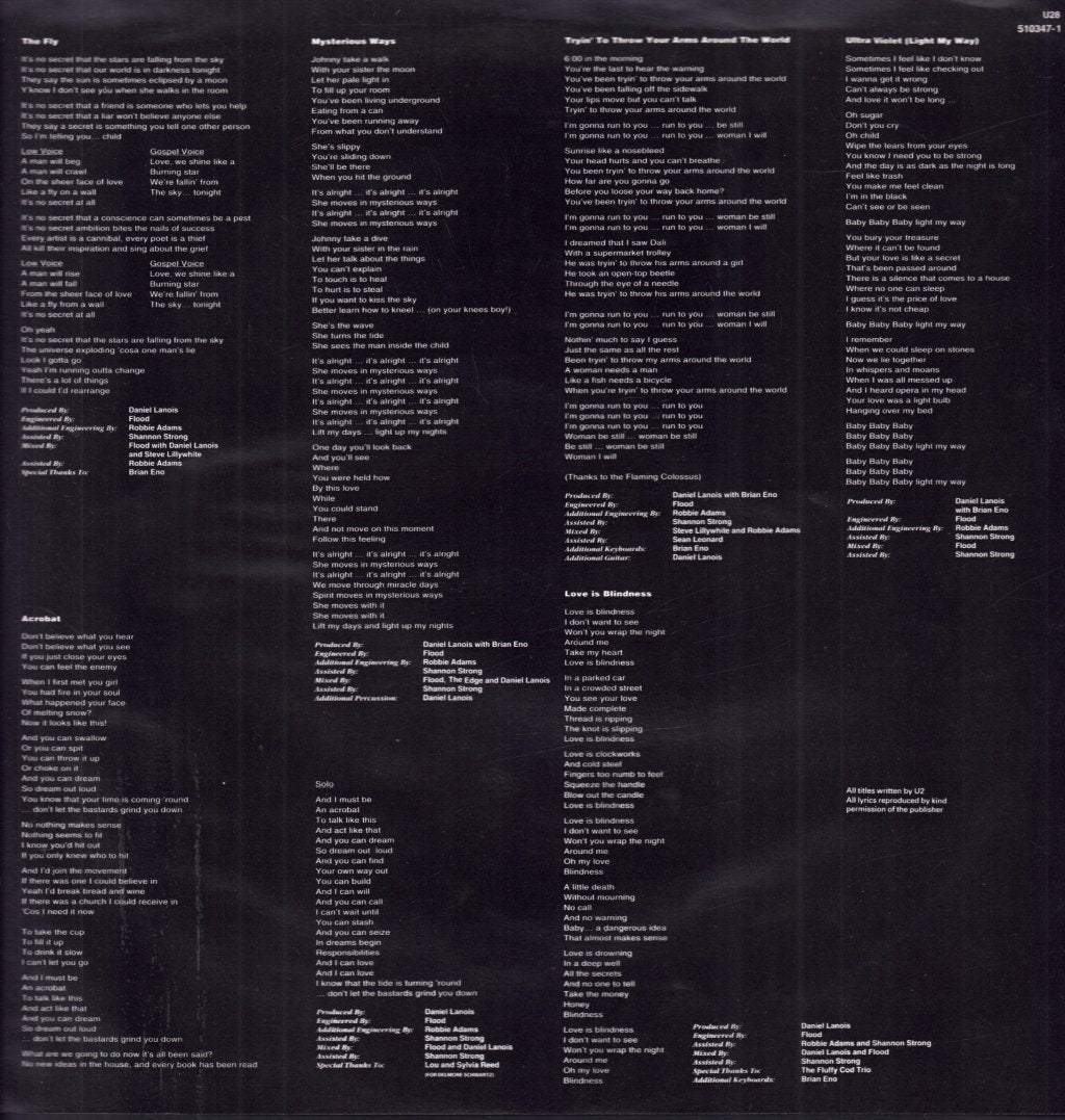U2 - Achtung Baby - Lp