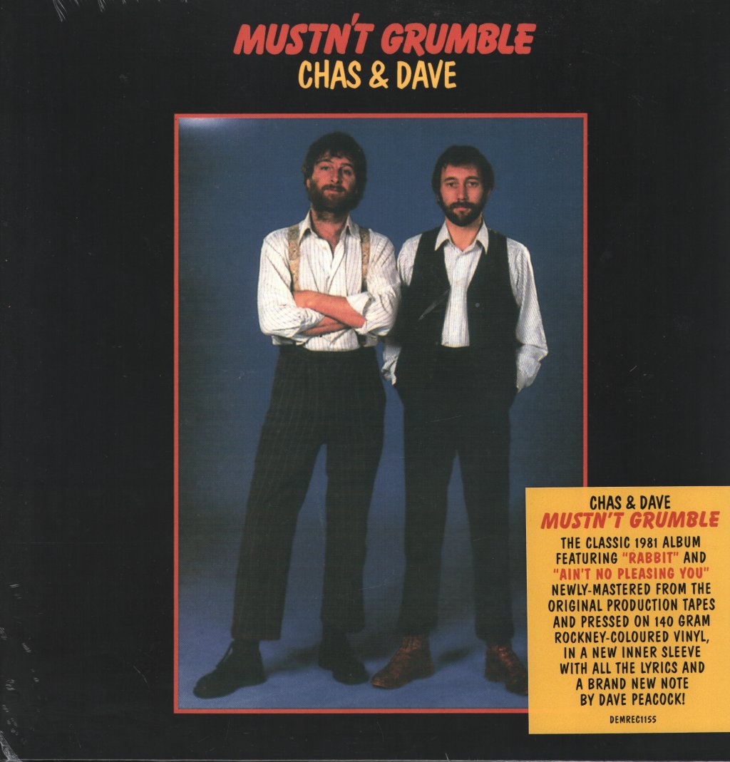 Chas And Dave - Mustn't Grumble - Lp