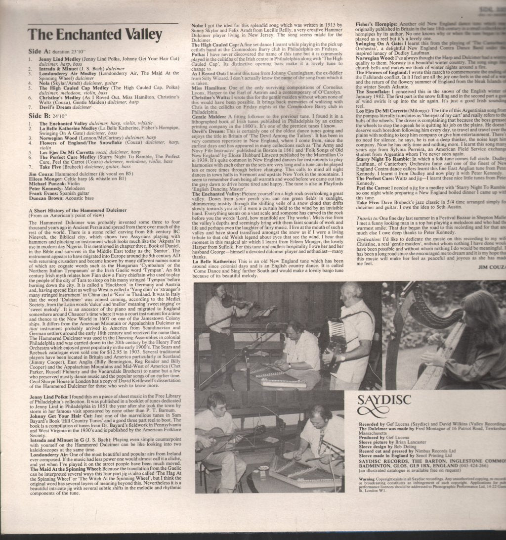 Jim Couza - Enchanted Valley - Lp