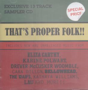 Various Artists - That's Proper Folk - Cd