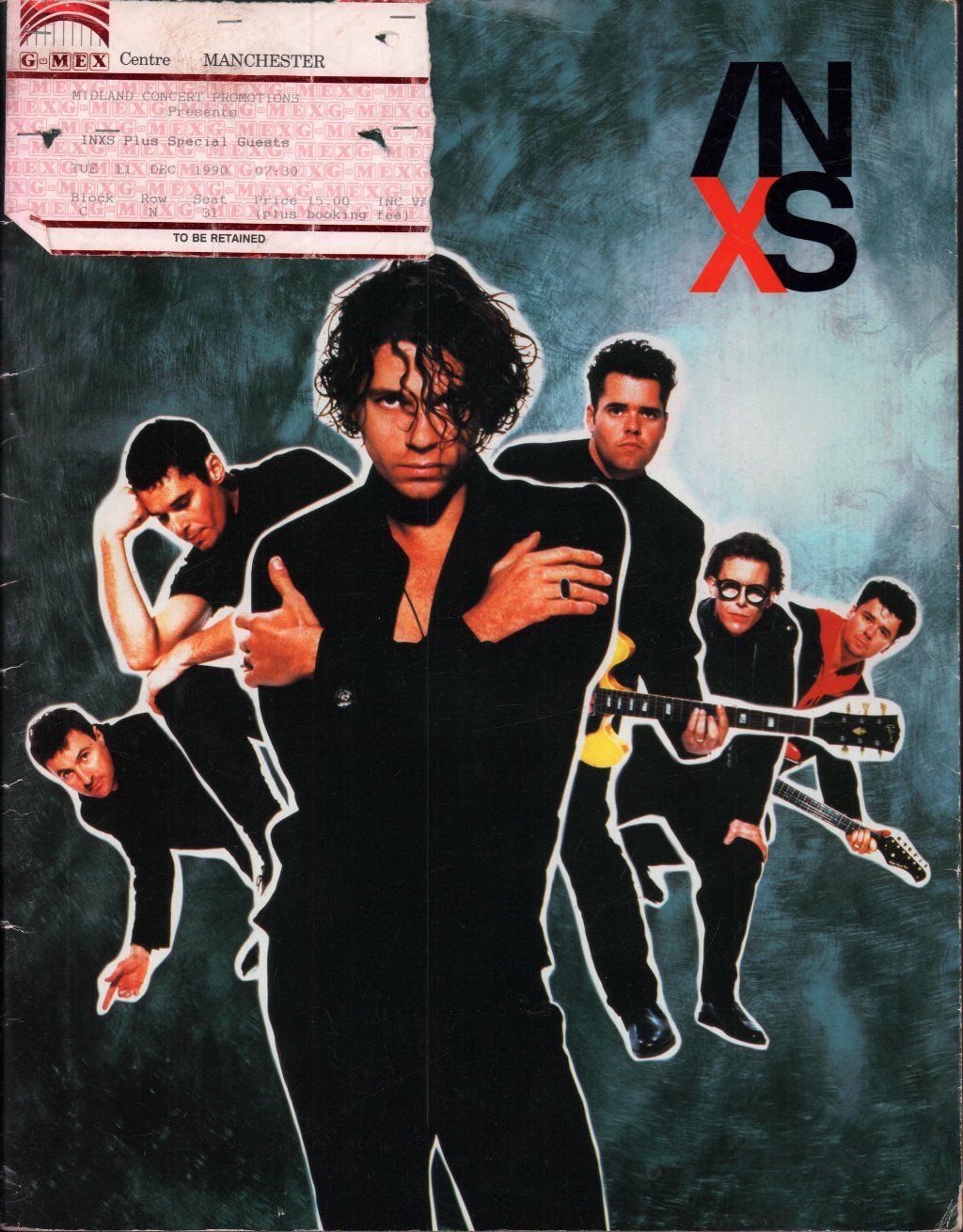 INXS - X - Tour Programme