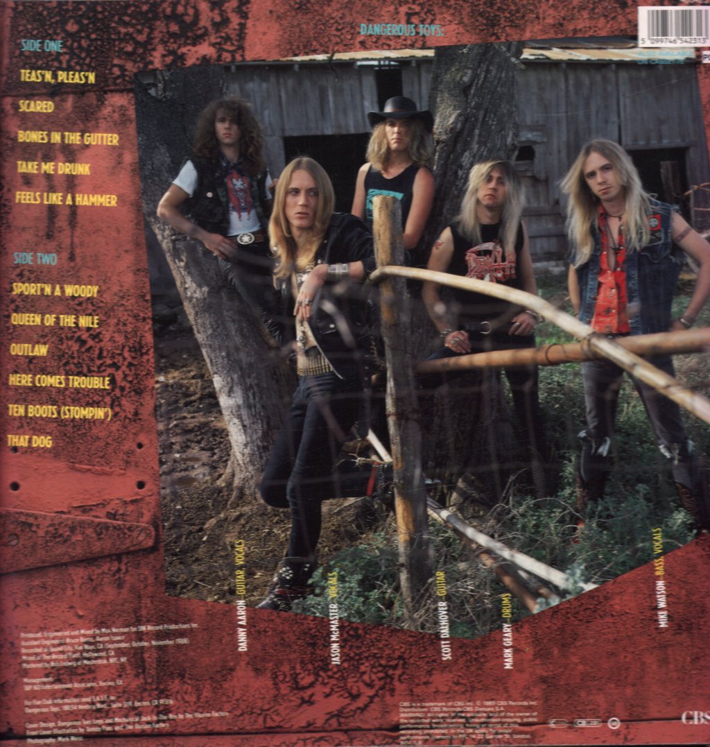 Dangerous Toys - Dangerous Toys - Lp
