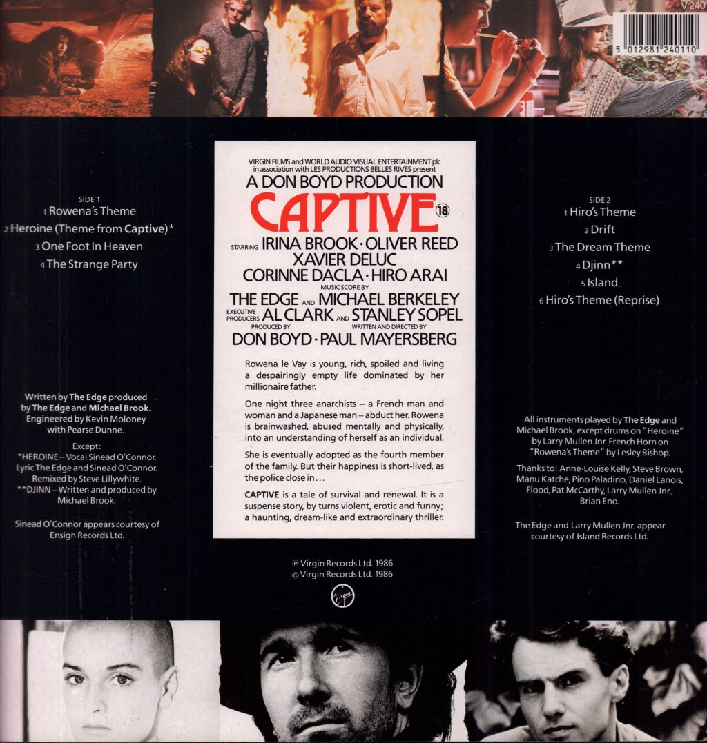 Edge - Music From The Film Captive - Lp