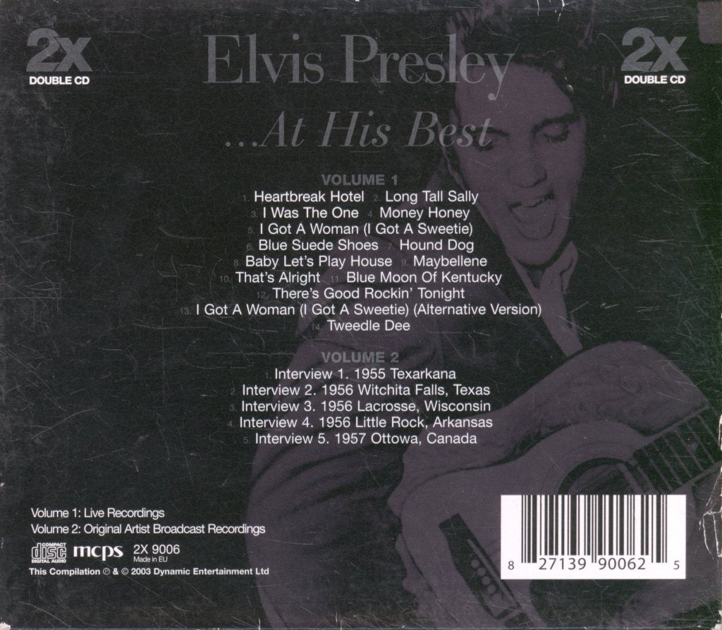 Elvis Presley - Elvis Presley... At His Best - Cd Set