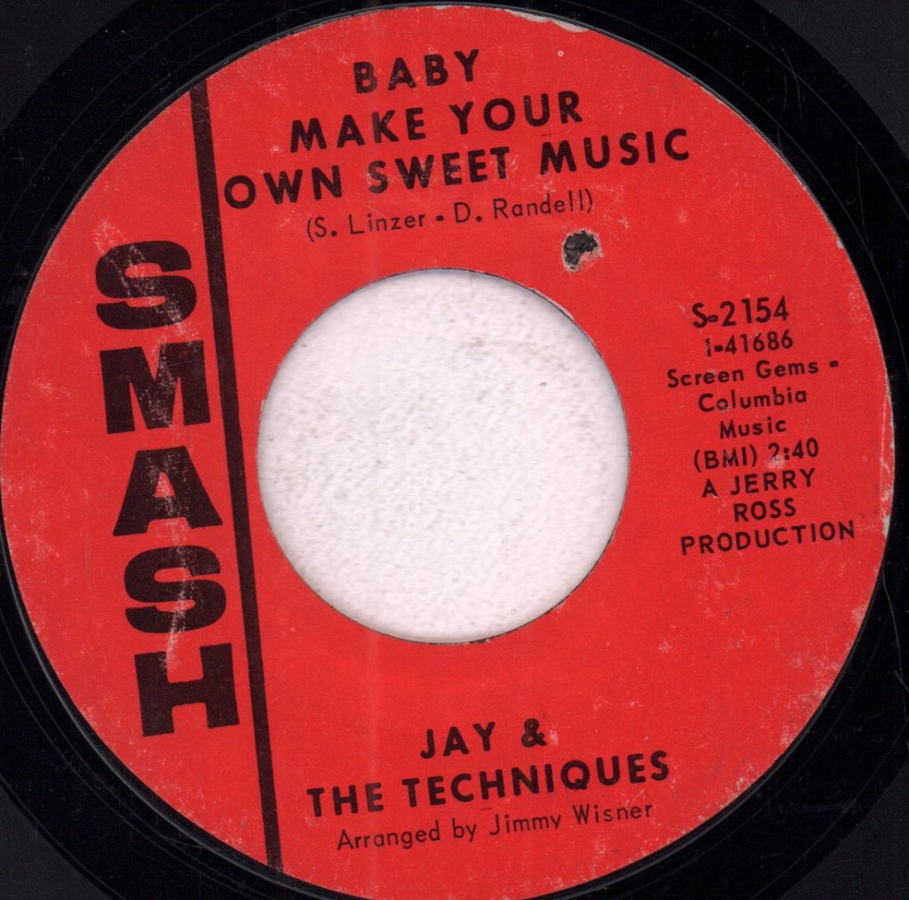 Jay And The Techniques - Baby Make Your Own Sweet Music - 7 Inch