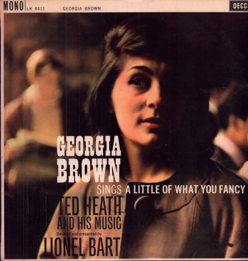 Georgia Brown - Sings A Little Of What You Fancy - Lp