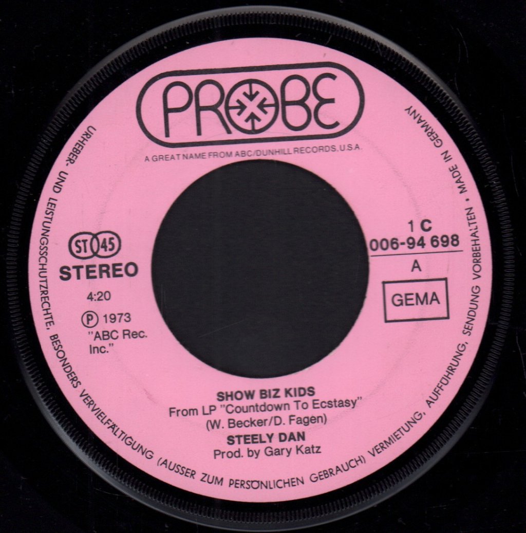 Steely Dan - Show Biz Kids - 7 Inch