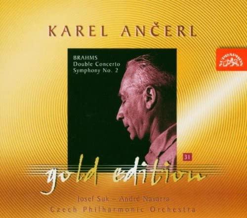 Czech Philharmonic Orchestra - Karel Ancerl Gold Edition Vol.31. Brahms Double Concerto Symphony No.2 - Cd