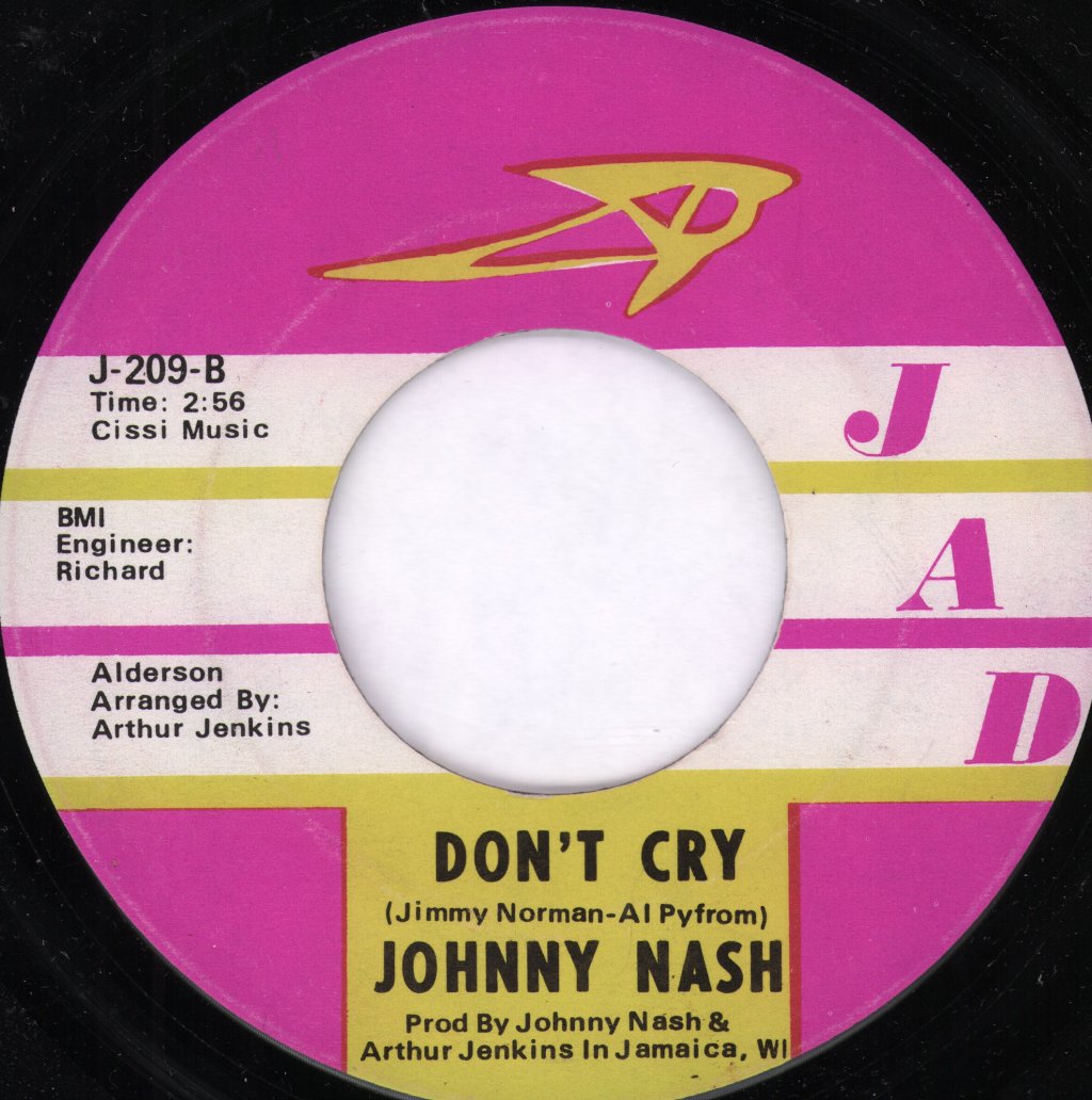 Johnny Nash - You Got Soul - 7 Inch