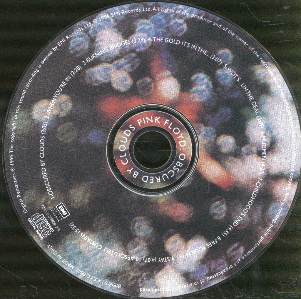 Pink Floyd - Obscured By Clouds - Cd