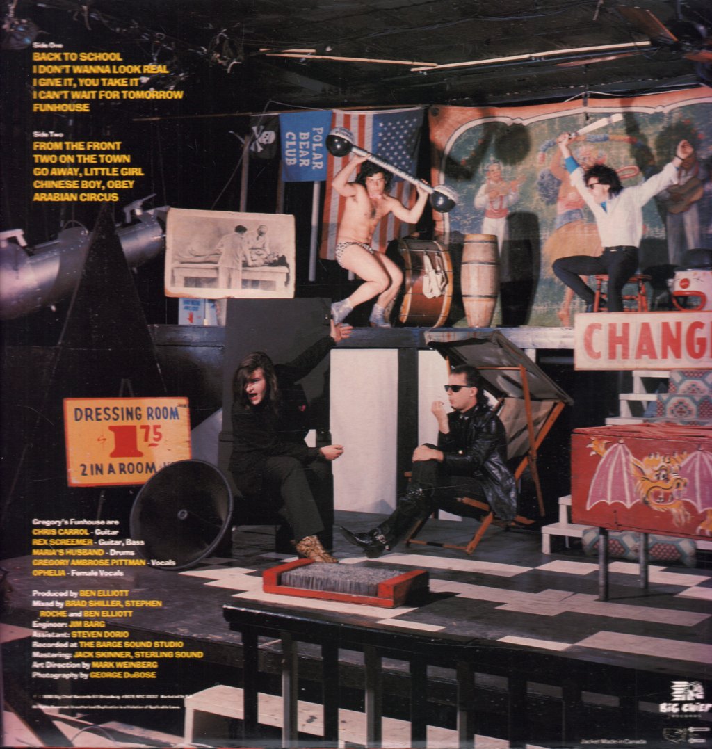 Gregory's Funhouse - Obey - Lp