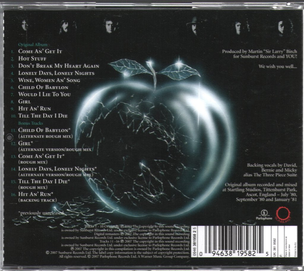 Whitesnake - Come An' Get It - Cd