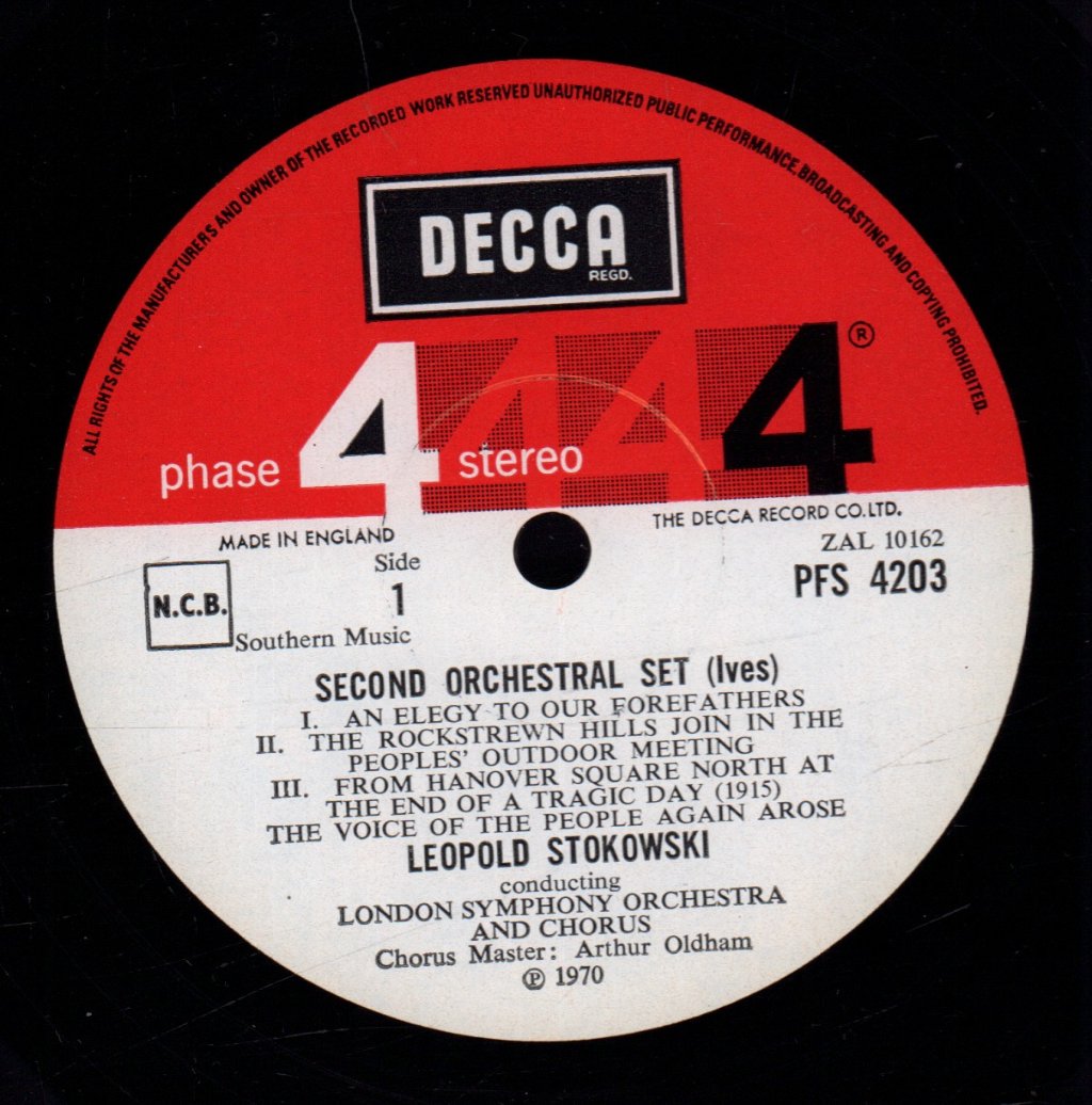 London Symphony Orchestra - stokowski messiaen L'Ascension - Lp